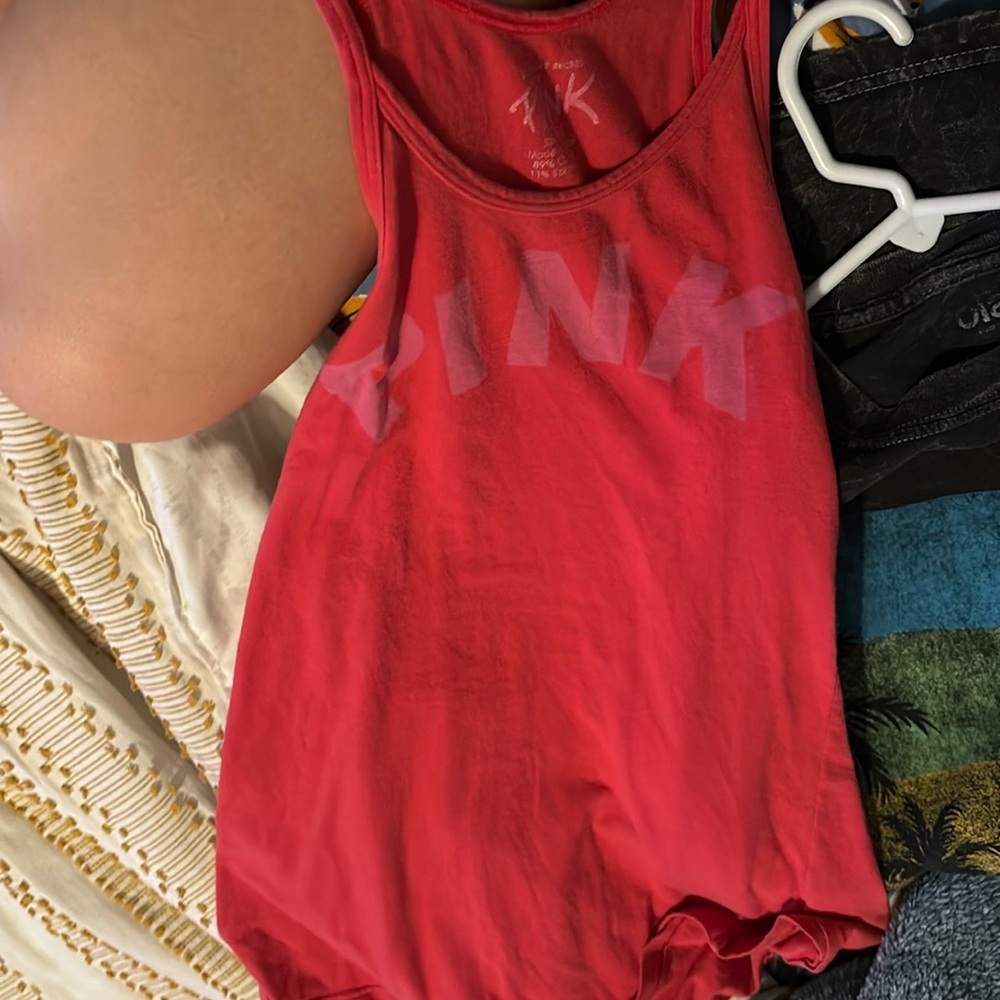 Victoria’s Secret pink tank top